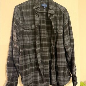 Men's Black Plaid Jacket